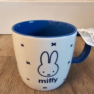 MIFFY by Magenta Blue and White Mug NWT